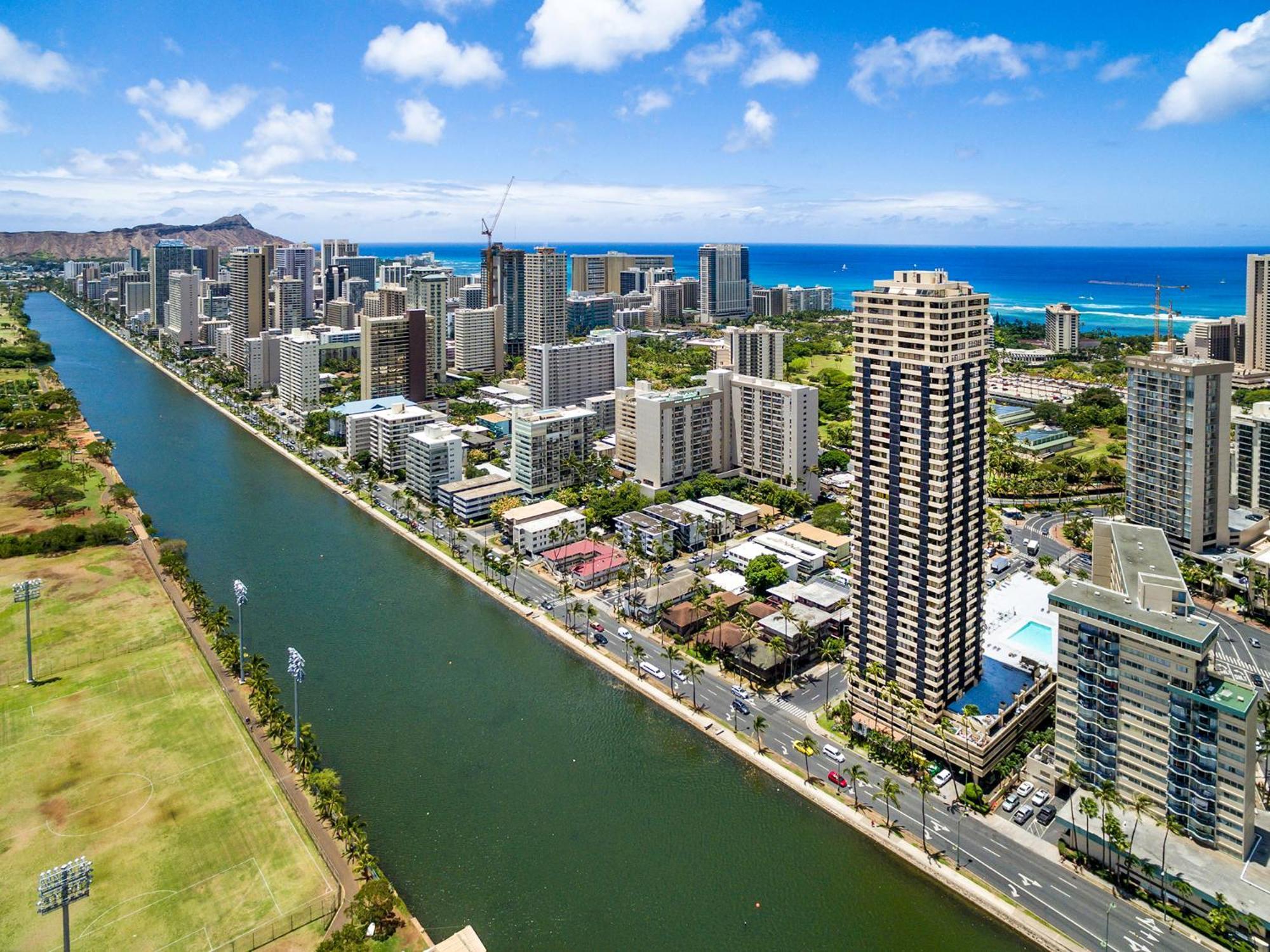 Hawaiian Monarch Penthouse 401 By Hawaii Ocean Club Apartment Honolulu Exterior foto