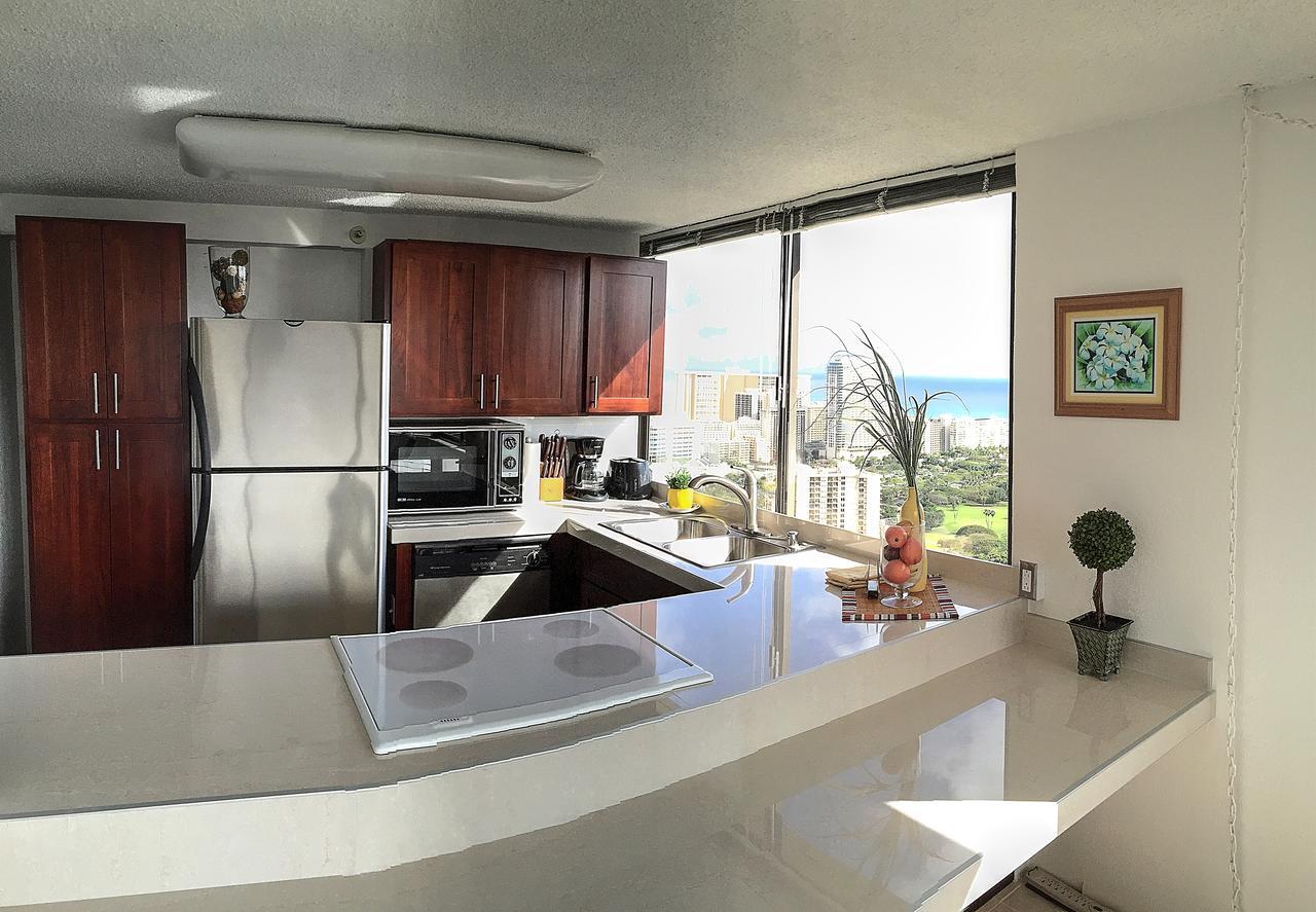 Hawaiian Monarch Penthouse 401 By Hawaii Ocean Club Apartment Honolulu Exterior foto